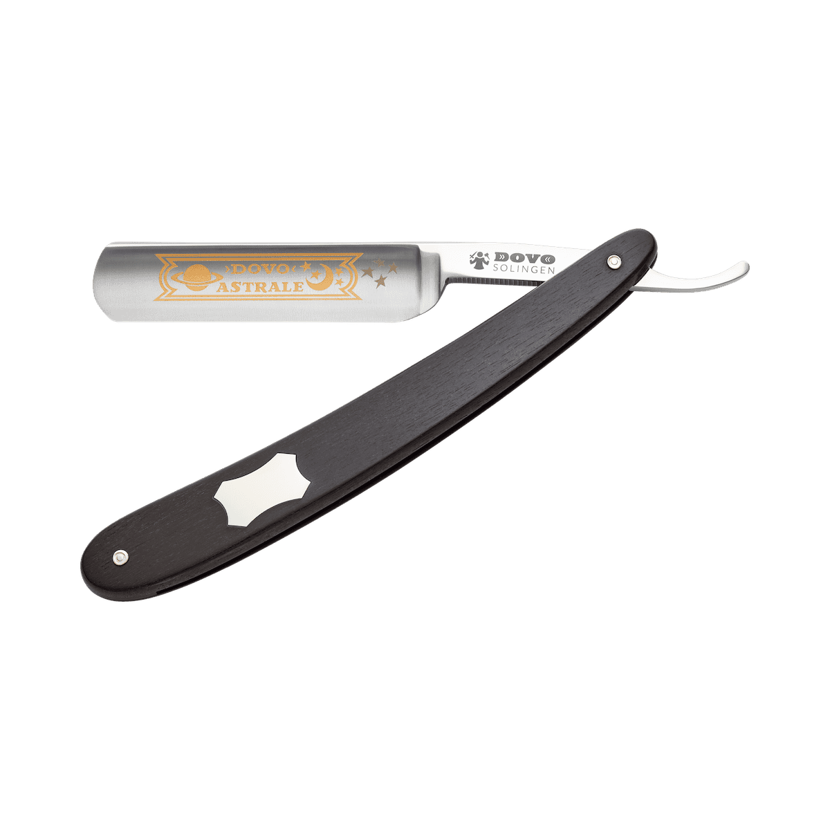 Dovo Straight Razor, "Astrale" 5/8", Carbon Steel, Half Hollow Grind, Black Ebony Wood Handle with Engraving Plate
Brand:
Dovo
SKU:
DV-558130