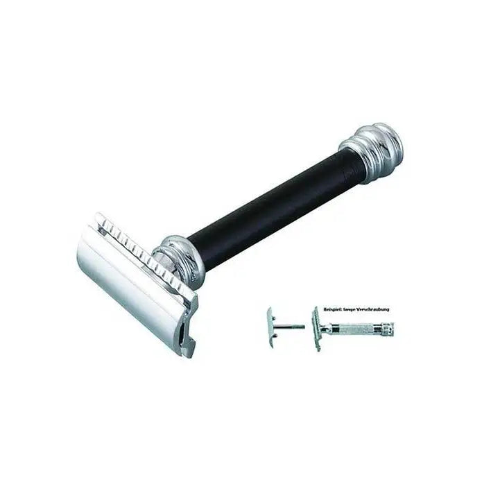 Merkur Double Edge Safety Razor, Straight Cut, Extra Long